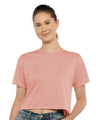 Next Level® Women's Short Sleeve Crewneck Ideal Crop Top - 1580