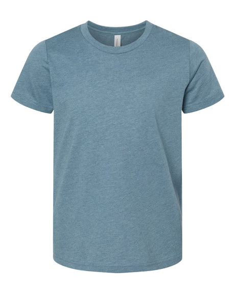 BELLA + CANVAS® Youth CVC Jersey Crew Neck Short Sleeve Tee - 3001YCVC