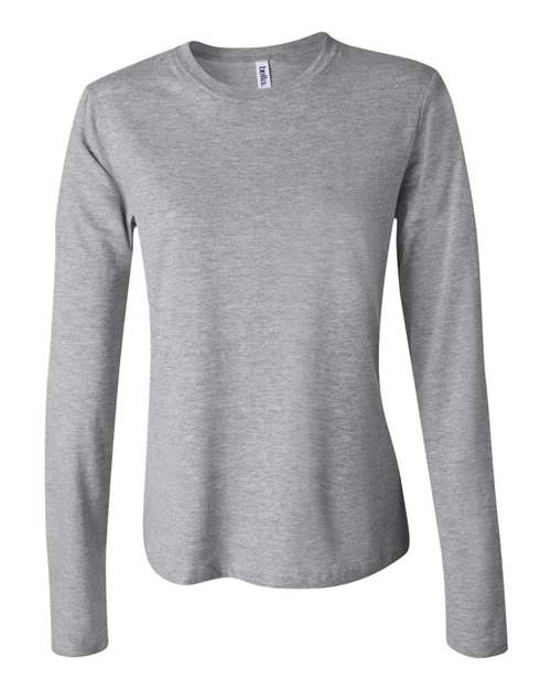 BELLA + CANVAS® Women Jersey Long Sleeve Crewneck T-Shirt