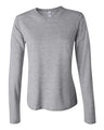 BELLA + CANVAS® Women Jersey Crewneck Long Sleeve T-Shirt
