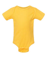RADYAN® Infant Baby Rib Short Sleeve Bodysuit