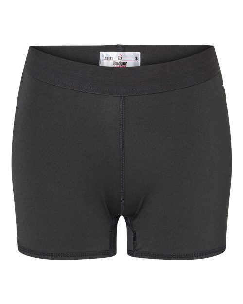 Badger Women's 3" Pro-Compression Shorts