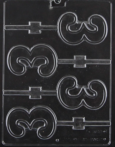 Number 3 Lolly Chocolate Mold - LPL048
