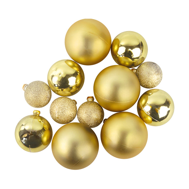 O'Creme Gold Plastic Cake Balls - Pack of 60