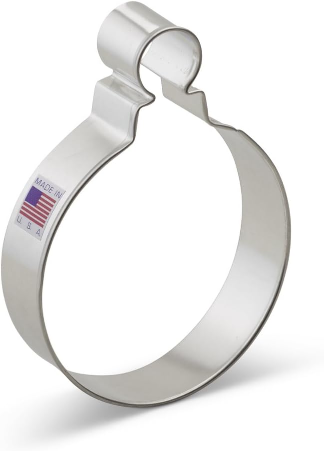 Ann Clark Christmas Ornament Cookie Cutter 4.5"