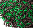 Mint Flavored Sprinkles, Quins, Toppings, for Ice Cream and Cupcakes (Chocolate Mint Sprinkles)