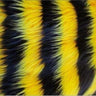 Faux Fur Fabric Striped Long Pile