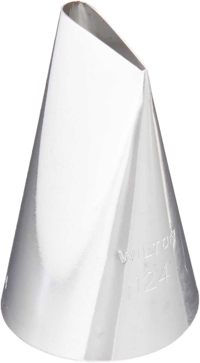 Wilton No. 124 Large Petal Decorating Tip