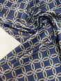 Polyamide Woven Geometric Print Blue