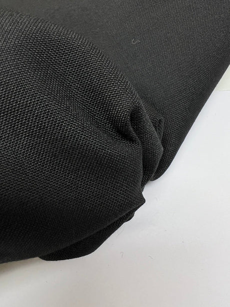 Wool Suiting Fabric Black