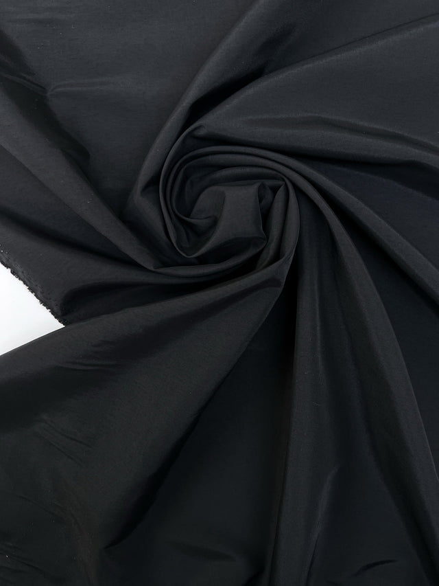 Polyamide Rep Weave Fabric Black