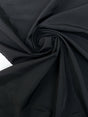 Polyamide Rep Weave Fabric Black