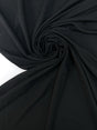 Viscose Knit Fabric Black Stretch