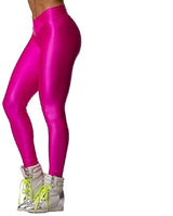 Shiny Nylon Spandex Fuchsia