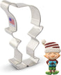 Ann Clark Christmas Elf Cookie Cutter, 4.25"