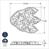 Nordic Ware Pro Cast Dinosaur Cakelette Pan