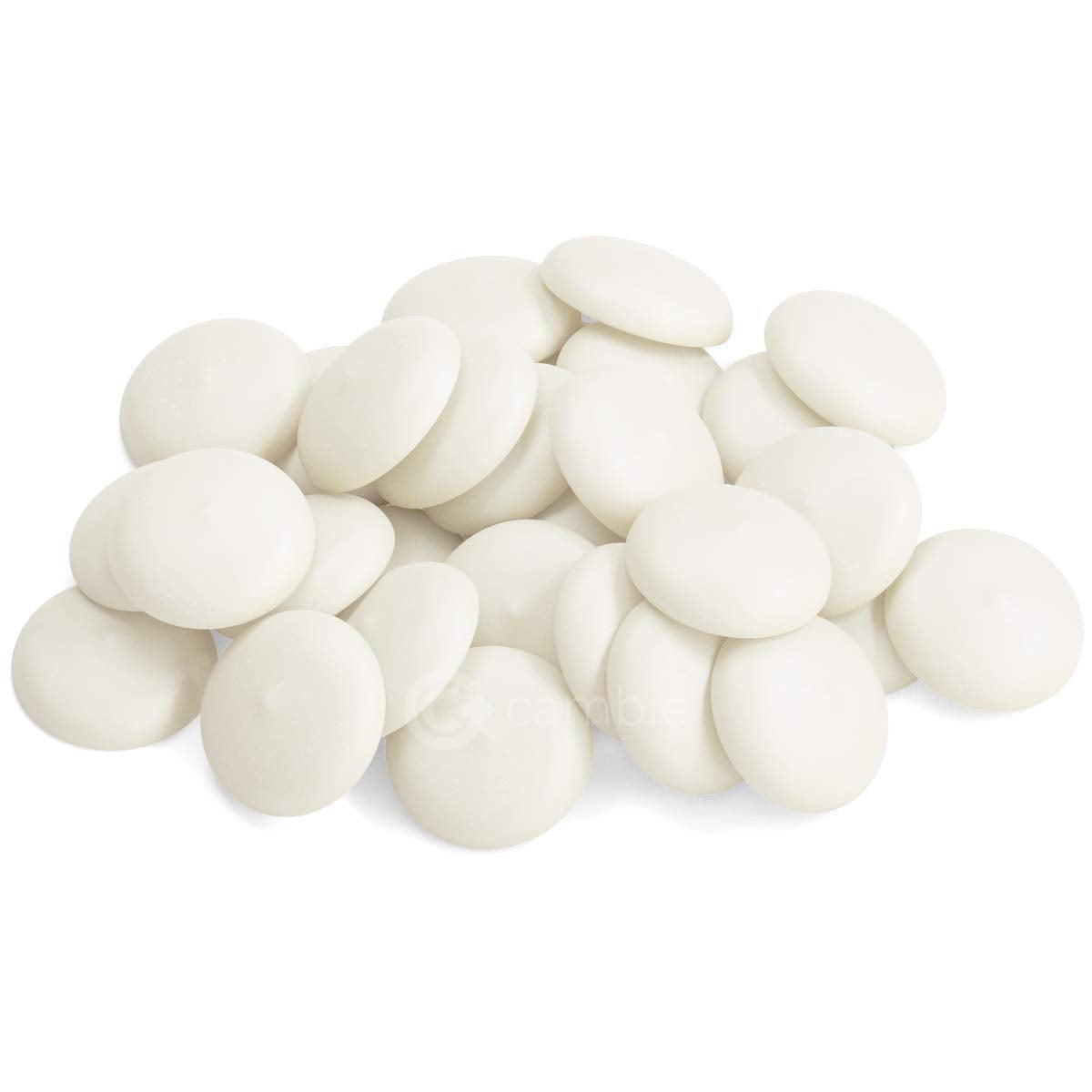 Merckens Super Bright White Chocolate Confectionery Wafers – 10 lb