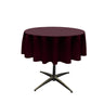 51" Round Poly Poplin Seamless Tablecloth Polyester Fabric - Round Tablecloth, Seamless Design, 51" Width (1 Unit)