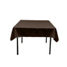 Square Poly Poplin Tablecloth - 100 Percent Polyester Fabric, Solid Color, 51" X 51" (1 Piece)