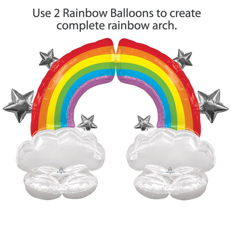 Rainbow AirLoonz Foil Balloon