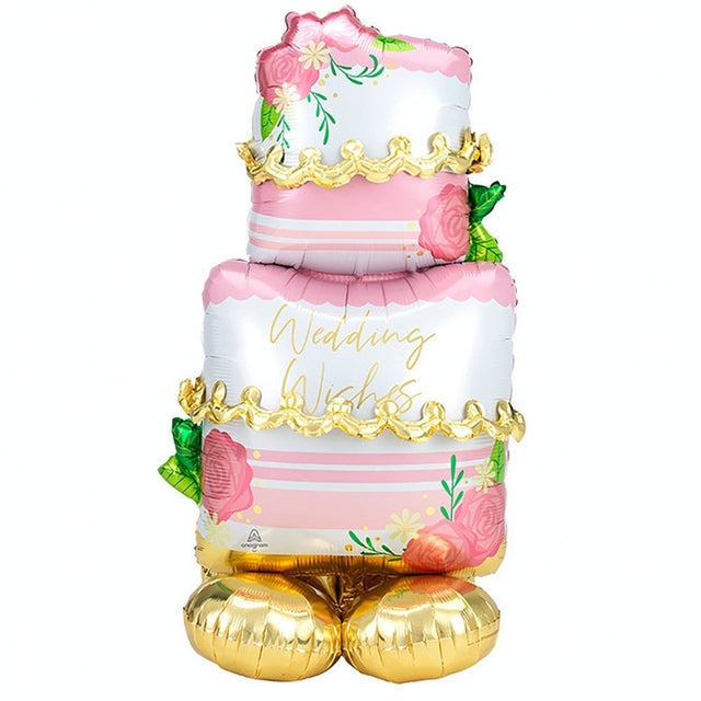 Wedding Cake Foil Balloon AirLoonz