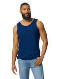 Gildan 5200 Men Tank Top Cotton Fabric - Navy, Classic Fit, Sleeveless (1 Piece)
