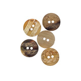 Natural Horn Button - 24L/15mm