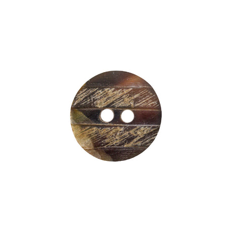 Natural Horn Button - 24L/15mm