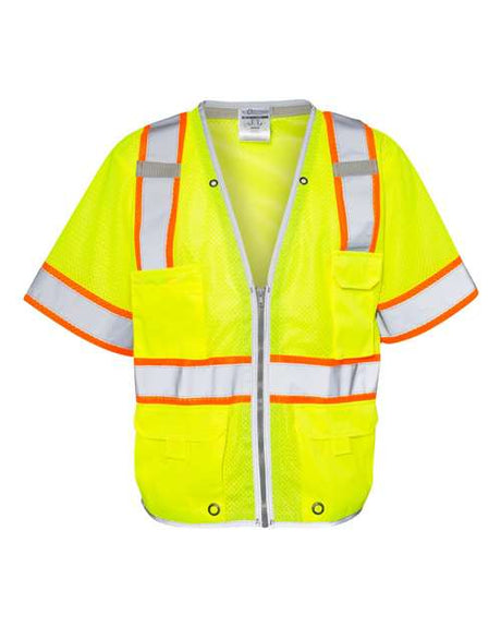 Kishigo Premium Brilliant Series Heavy Duty Class 3 Safety Vest