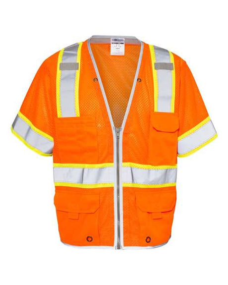 Kishigo Premium Brilliant Series Heavy Duty Class 3 Safety Vest