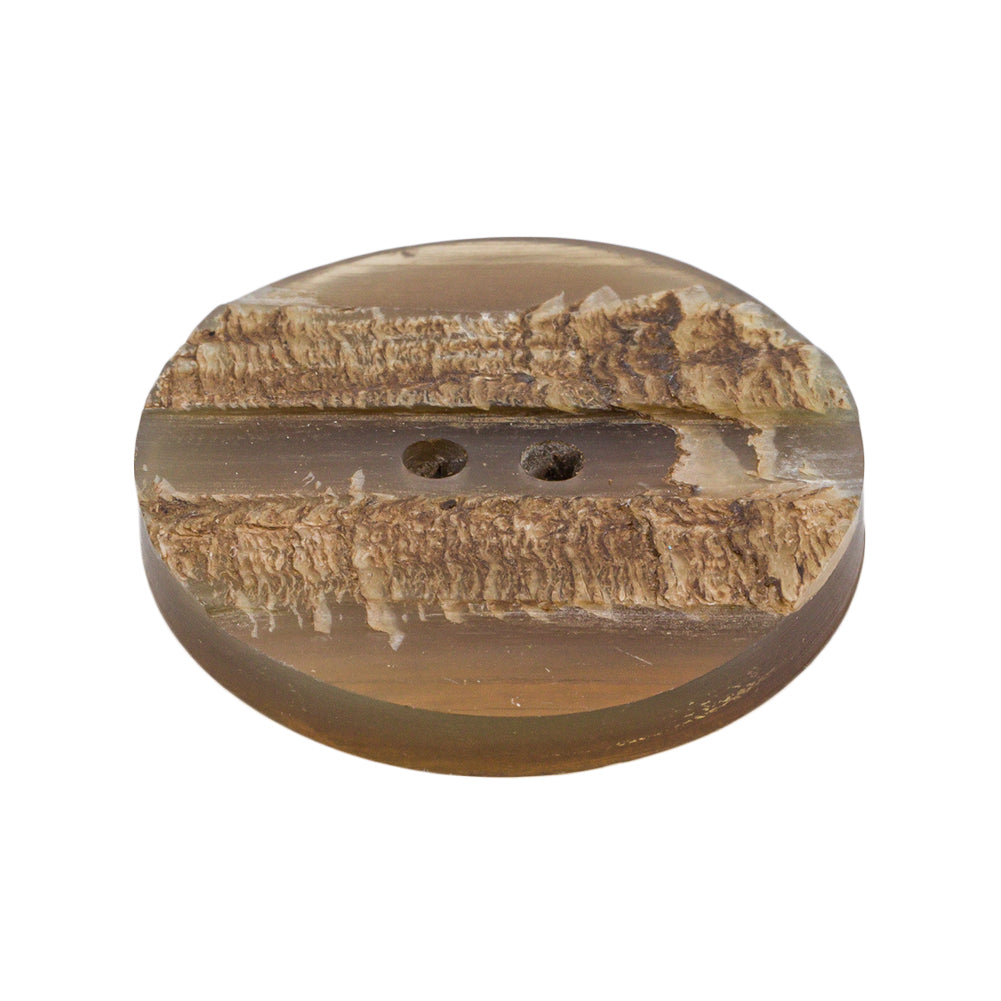 Natural Horn Coat Button - 48L/30.5mm