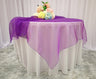 Seamless Square Organza Soft Table Overlay Sheer