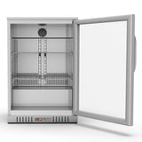 Koolmore 24 in. One-Door Back Bar Stainless Steel Refrigerator - 4.1 Cu