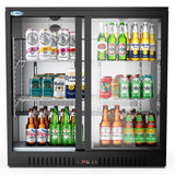 KoolMore 35 in. Two-Door Back Bar Refrigerator - 7.4 Cu Ft.