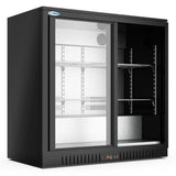 KoolMore 35 in. Two-Door Back Bar Refrigerator - 7.4 Cu Ft.