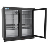 KoolMore 35 in. Two-Door Back Bar Refrigerator - 7.4 Cu Ft. B