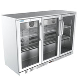 KoolMore 53 in. Three-Door Back Bar Refrigerator - 11 Cu Ft.