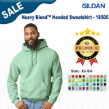 Gildan® Unisex Long Sleeve Heavy Blend Hooded Sweatshirt