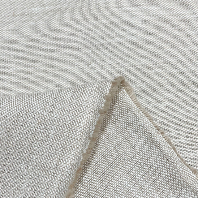 Pure Linen 2-Tone Melange Tan/Off-White
