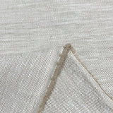 Pure Linen Melange Tan Off-White Fabric