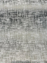 Simba Silver Jacquard Brocade Fabric - Silver, 54" Width, No Repeat (1 Yard)