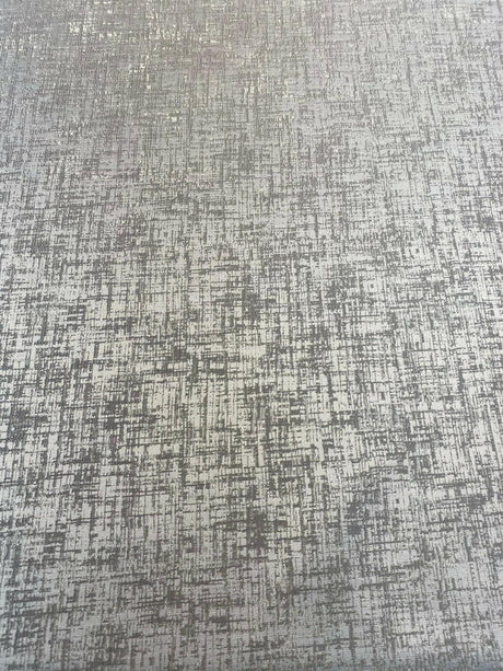 Simba Silver Jacquard Brocade Fabric - Silver, 54" Width, No Repeat (1 Yard)