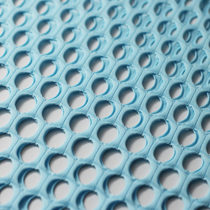 Bella Crochet Polyester Spandex Fabric - Assorted Colors, Solid Crochet Knit, 58/60" Width (1 Yard)