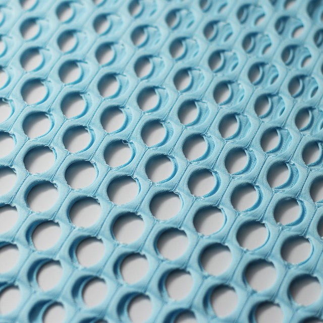Bella Crochet Polyester Spandex Fabric - Assorted Colors, Solid Crochet Knit, 58/60" Width (1 Yard)