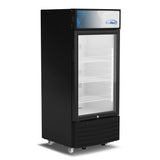 KoolMore One Glass Door Commercial Display Merchandiser Refrigerator, 6 Cu. Ft.