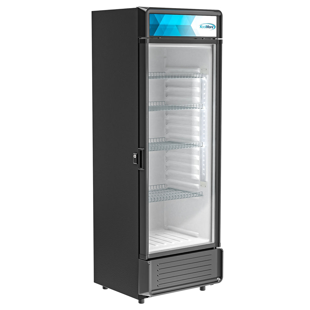 KoolMore One-Door Merchandiser Refrigerator - 12 Cu Ft.