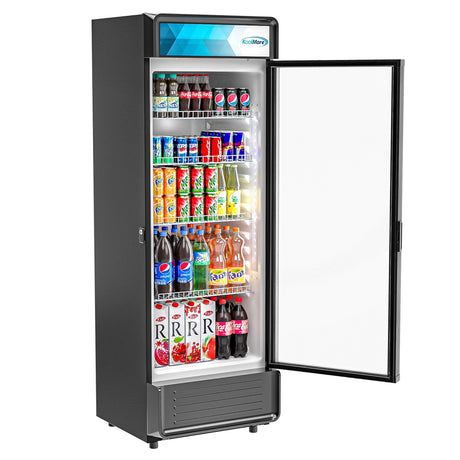 KoolMore One-Door Merchandiser Refrigerator - 12 Cu Ft.