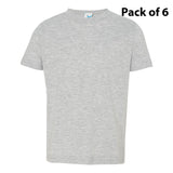 RADYAN® Crewneck Toddler Fine Jersey Tee - 3321