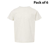 RADYAN® Toddler Fine Jersey Crewneck Short Sleeve Tee - 3321