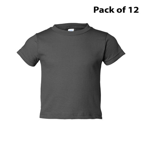 Rabbit Skins® Crewneck Toddler Fine Jersey Tee - 3321